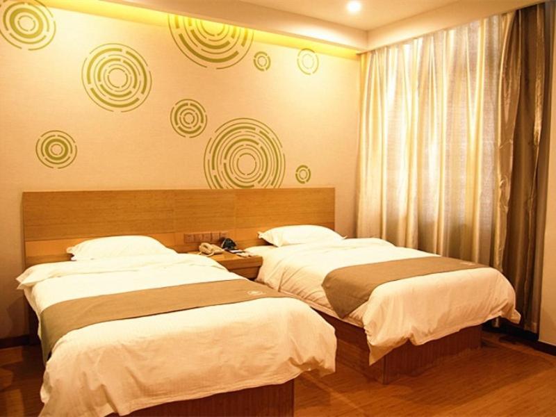 Greentree Inn Shandong Jinan Gaoxin District South Gongye Road Middle Aoti Road Express Hotel Eksteriør billede