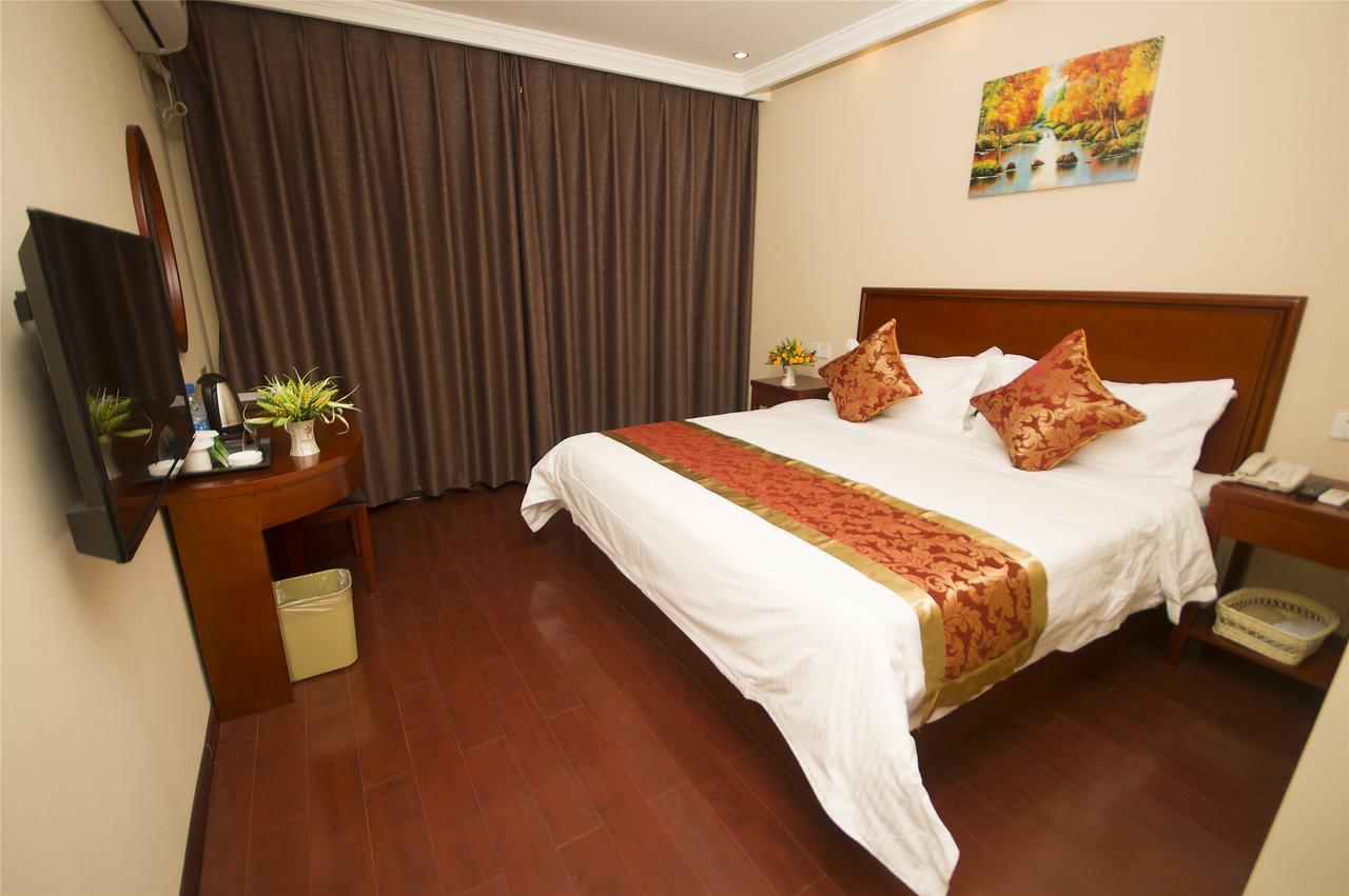 Greentree Inn Shandong Jinan Gaoxin District South Gongye Road Middle Aoti Road Express Hotel Eksteriør billede