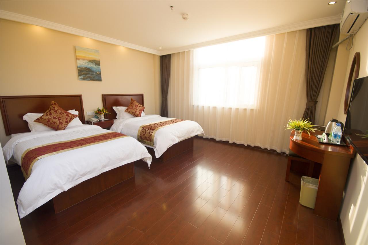 Greentree Inn Shandong Jinan Gaoxin District South Gongye Road Middle Aoti Road Express Hotel Eksteriør billede