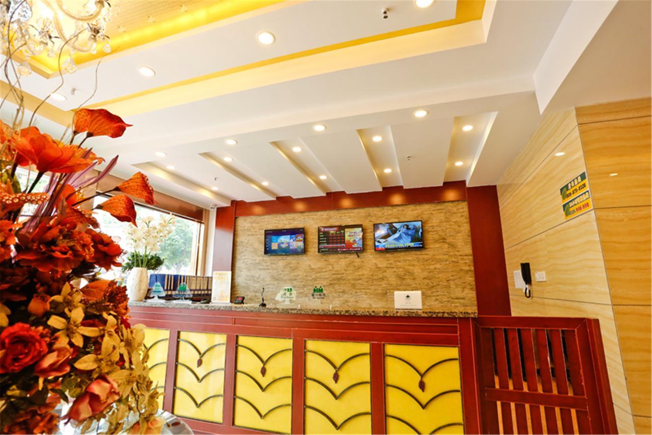 Greentree Inn Shandong Jinan Gaoxin District South Gongye Road Middle Aoti Road Express Hotel Eksteriør billede